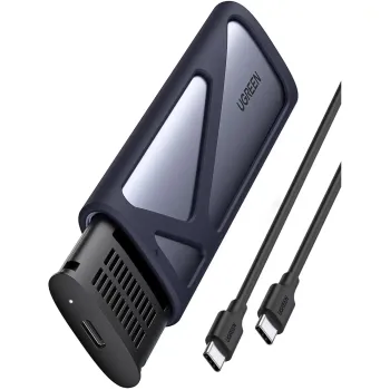 UGREEN NVMe and SATA M.2 Enclosure Tool-Free &10Gbps USB C 3.2 Gen2 UGREEN NVMe and SATA M.2 Enclosure Tool-Free &10Gbps USB C 3.2 Gen2